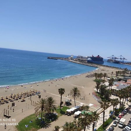 Espectaculares Vistas Al Mar Playa Malagueta Apartamento Málaga Exterior foto