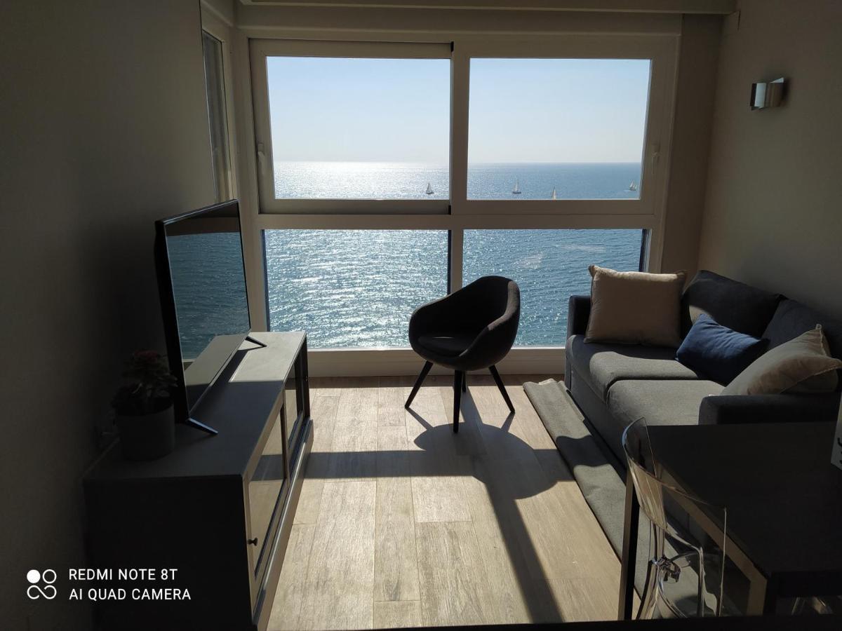 Espectaculares Vistas Al Mar Playa Malagueta Apartamento Málaga Exterior foto